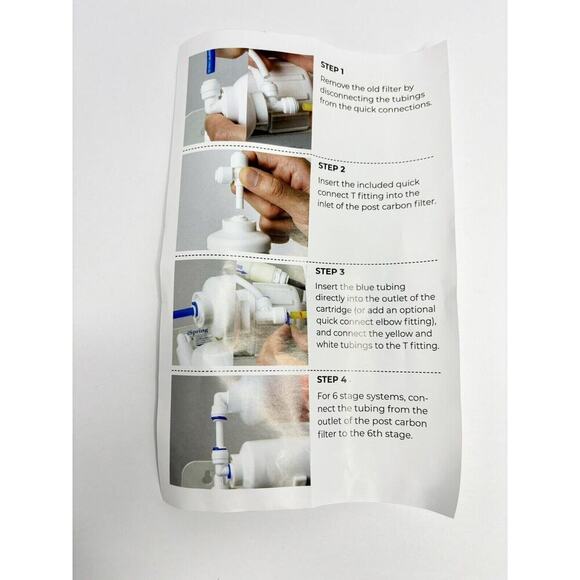 iSpring FA15 Alkaline Replacement Water Filter, 10" Inline Quick Connect for RO - Picture 7 of 9